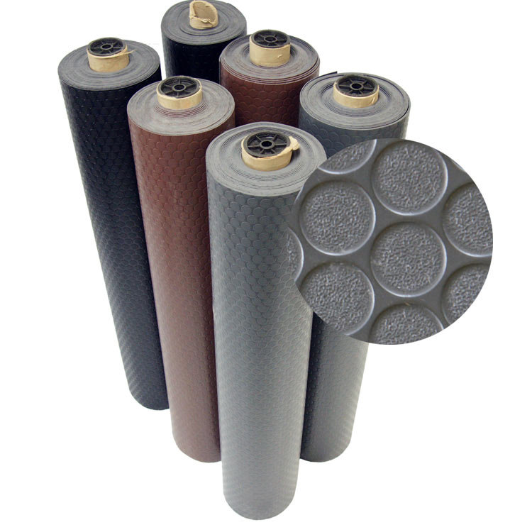 RubberCal, Inc. CoinGrip AntiSlip 48" x 360" Garage Flooring Roll in